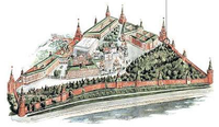 Moscow Kremlin map - Tsarskaya Tower.png