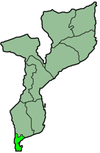 Karte Erzbistum Maputo