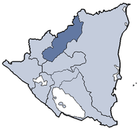 Karte Bistum Jinotega