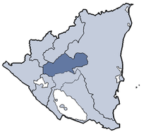 Karte Bistum Matagalpa