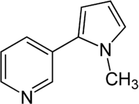 Strukturformel von Nicotyrin