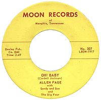 Allen Page – Oh! Baby, 1957