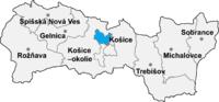 Okres Košice I in der Slowakei