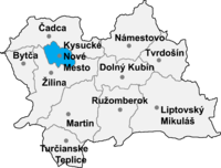 Okres Kysucké Nové Mesto in der Slowakei