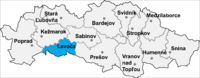 Okres Levoča in der Slowakei