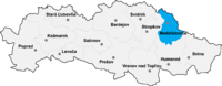 Okres Medzilaborce in der Slowakei