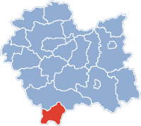 Lage in Kleinpolen