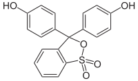 Strukturformel von Phenolrot