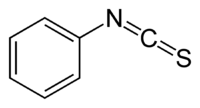 Strukturformel von Phenylisothiocyanat