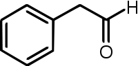 Struktur von Phenylethanal