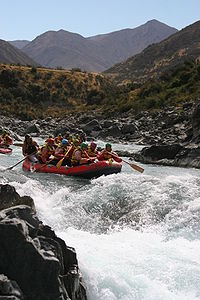 Rafting auf dem Rangitata River