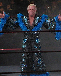 Ric Flair im Ring 2008