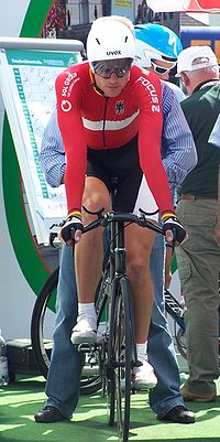 Robert Bengsch bei der Sachsen-Tour 2008.