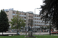 Gebäude der Ostsee-Zeitung in Rostock