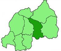 Karte Erzbistum Kigali