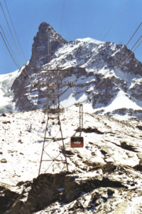 Seilbahn auf das Klein Matterhorn, Zermatt