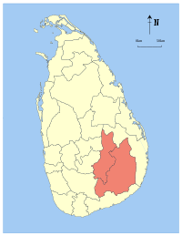 Karte Bistum Badulla