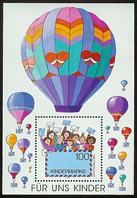 Stamp Germany 1997 Briefmarkenblock Kinder.jpg