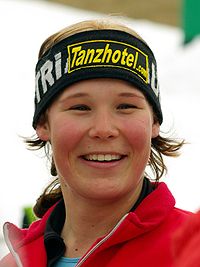 Stefanie Moser bei den österreichischen Meisterschaften im März 2008