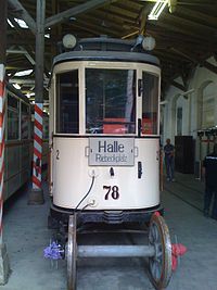 Historische Straßenbahn Tw78