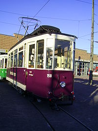 Historische Straßenbahn Tw158