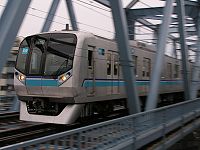 Ein Zug der 05 Serie der Tōzai-Linie