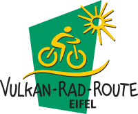 Logo des Vulkan Radroute Eifel