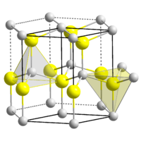 Struktur von Indium(III)-selenid
