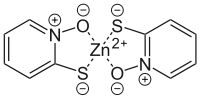Struktur von Zink-Pyrithion