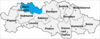 Okres Stará Ľubovňa in der Slowakei