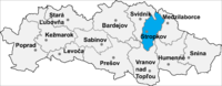 Okres Stropkov in der Slowakei