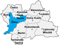 Okres Žilina in der Slowakei