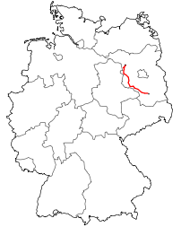 Verlauf der Bundesstraße 102