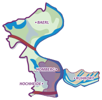 Karte von Alt-Homberg