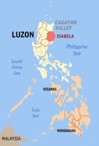 Karte Bistum Ilagan