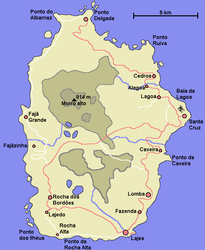 Karte von Flores