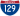 Straßenschild der I-129