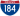 Straßenschild der I-184