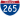 Straßenschild der I-265