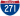 Straßenschild der I-271