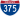 Straßenschild der I-375