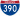 Straßenschild der I-390