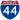 Straßenschild der I-44