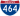 Straßenschild der I-464