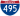 Straßenschild der I-495