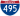 Straßenschild der I-495