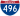 Straßenschild der I-496