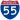 Straßenschild der I-55