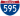 Straßenschild der I-595