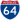 Straßenschild der I-64